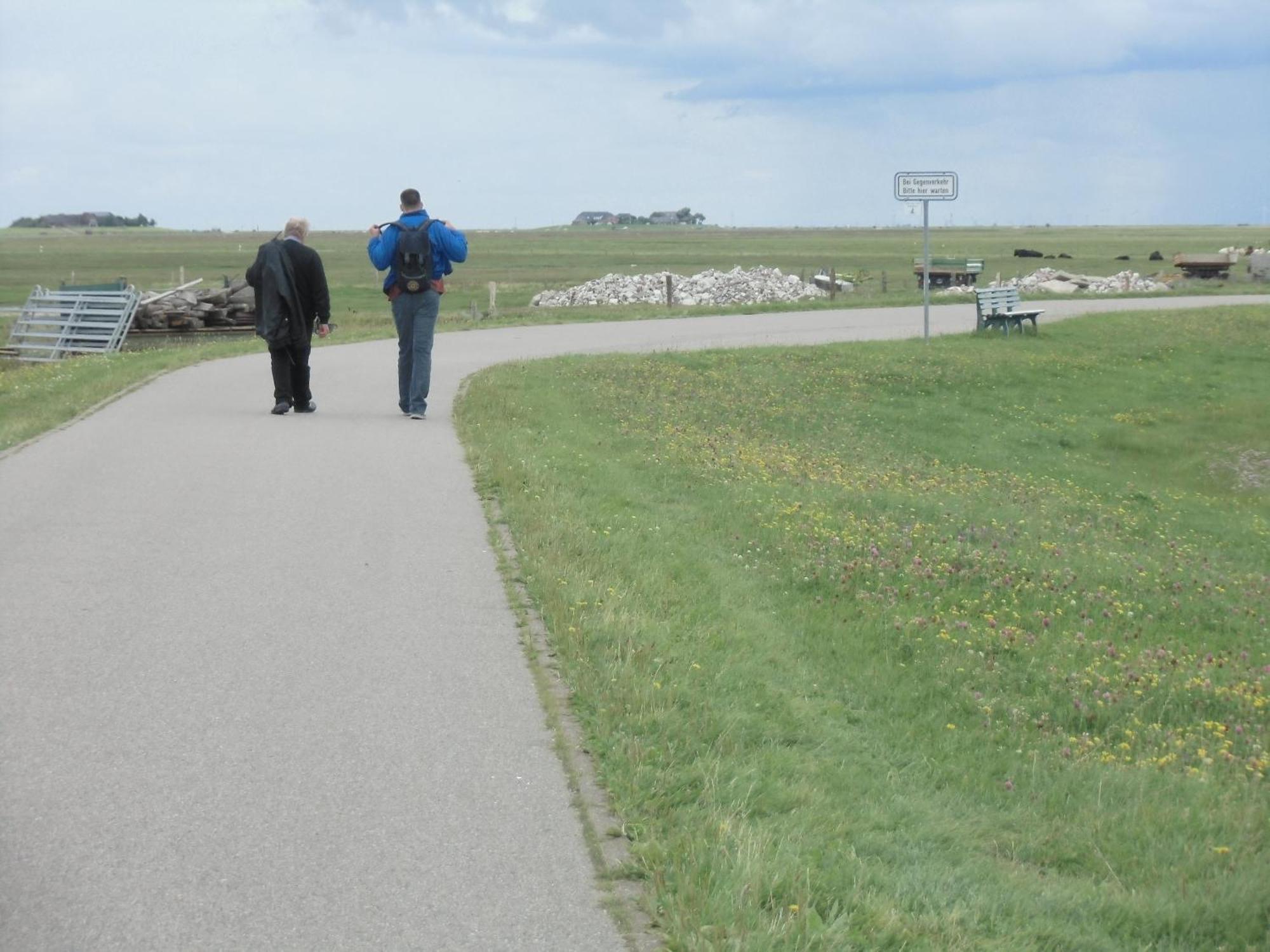 Haus Halligblick, Ferienwohnungen Am Wattenmeer, Whg Hamburger Hallig Dagebüll Kültér fotó